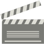 Clapperboard icon